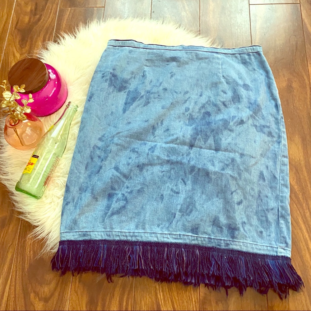 A.B. Lambdin vintage denim skirt